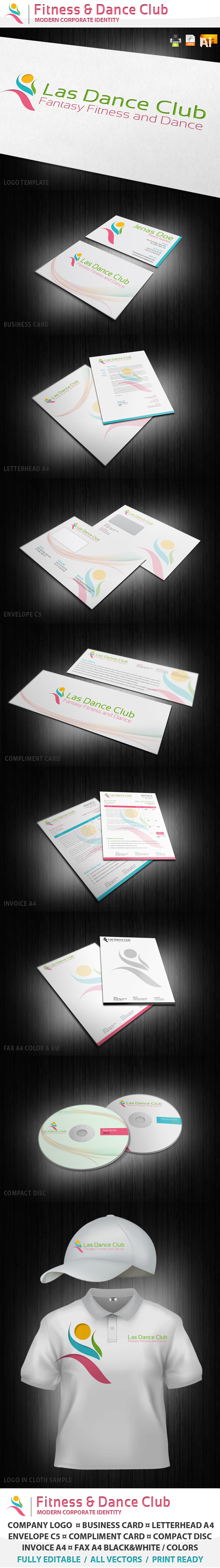 Fitness-and-Dance-Club-Corporate-Identity