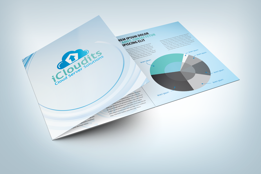 Professional Tri-fold Brochure Mockup V1