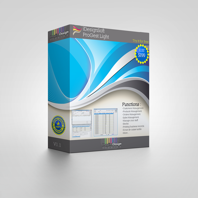 Software Display Mock-up