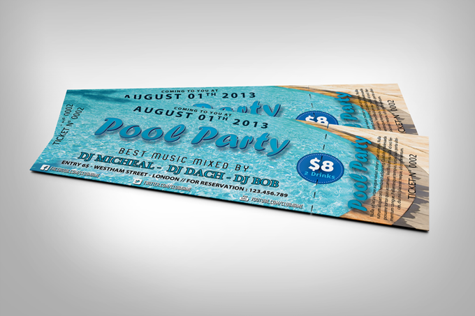 Event Tickets Mockup