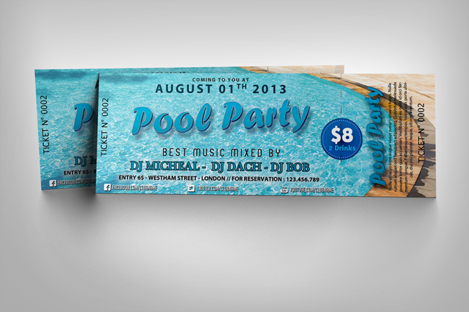 Event Tickets Mockup