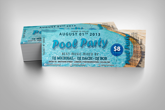 Event Tickets Mockup