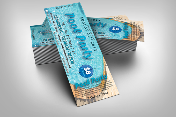Event Tickets Mockup