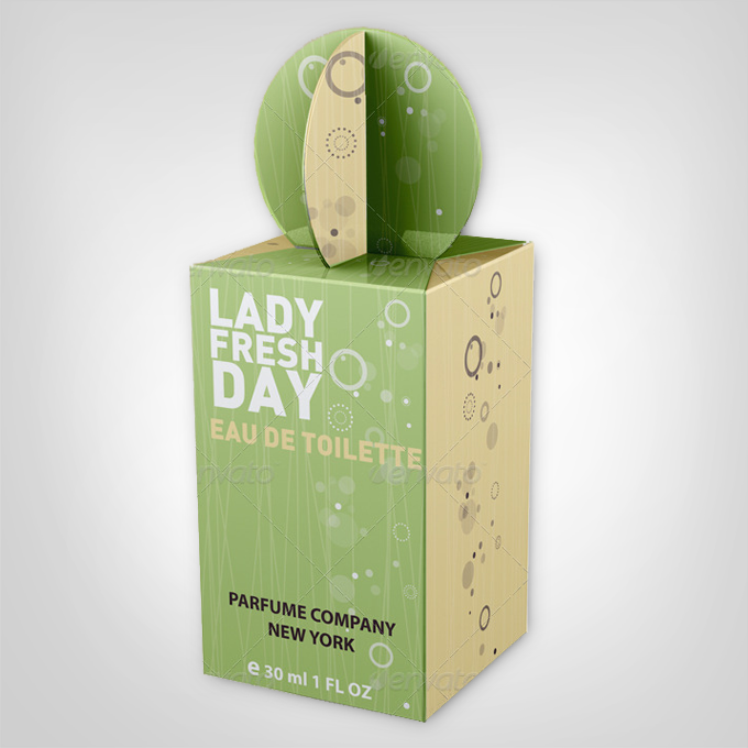 Fresh Perfume and Fragrance Package Template