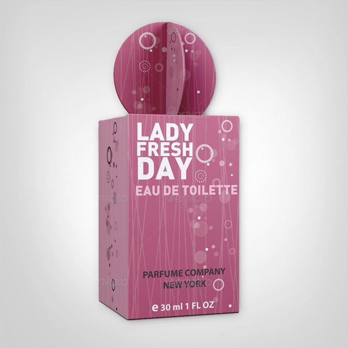 Fresh Perfume and Fragrance Package Template