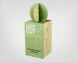 Fresh Perfume and Fragrance Package Template