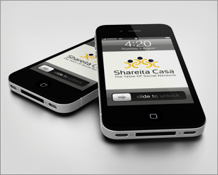 Mobile Application Showcase Mockup