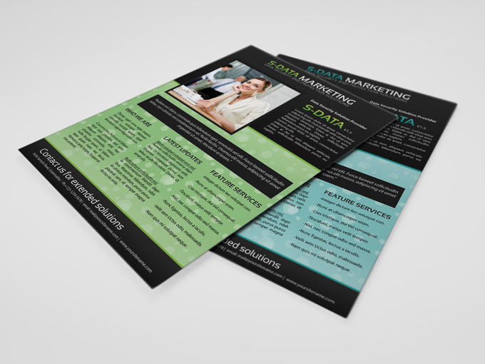 Business Solution Marketing Flyer
