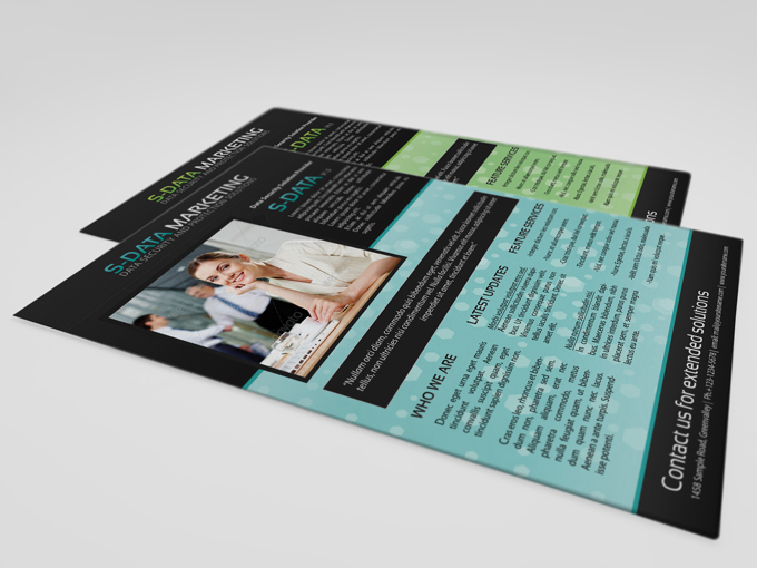 Business Solution Marketing Flyer