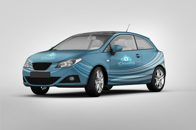 Car Branding Mock-up