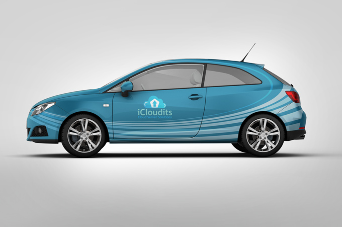 Car Branding Mock-up