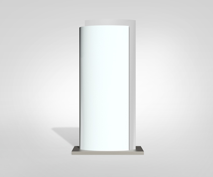 Company Pylon Sign Mock-up