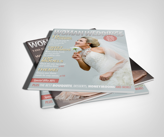 Professional Magazine Display Mock-up V2