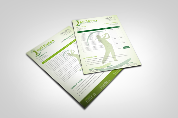 Sport Golf Company Corporate Identity