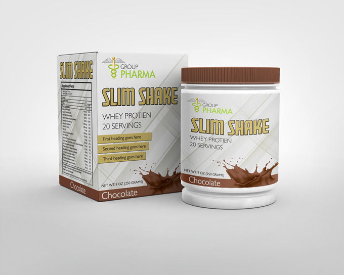 Pharmaceutical Container Mock-Up