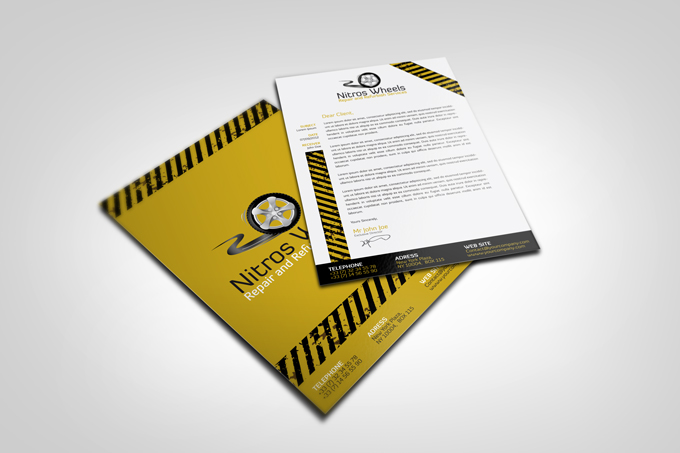 Cars Wheels Service Corporate Identity
