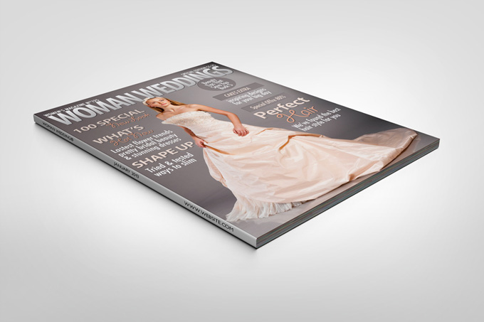 Photorealistic Brochure / Magazine Mock-up