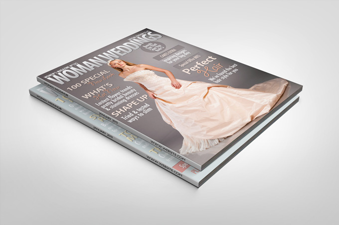 Photorealistic Brochure / Magazine Mock-up