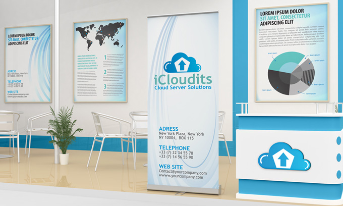 Exhibition Stand Design Mockup