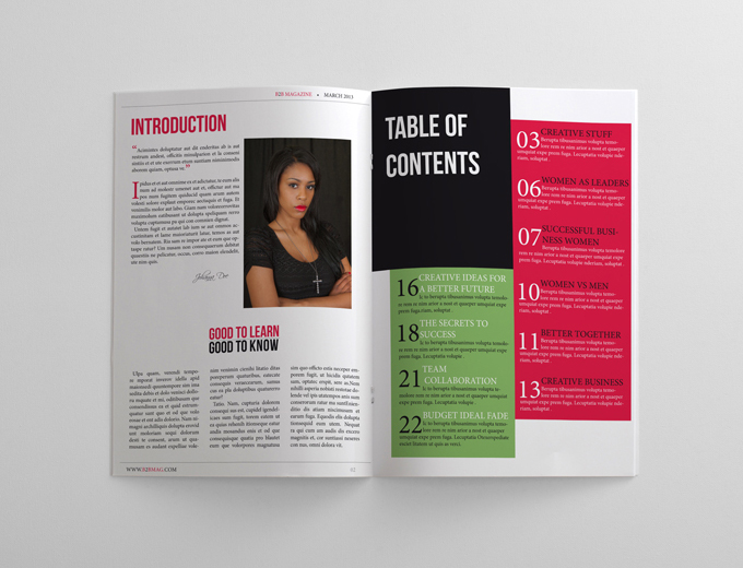 24 Pages Business Magazine Template