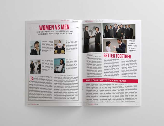 24 Pages Business Magazine Template