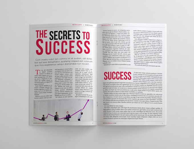 24 Pages Business Magazine Template