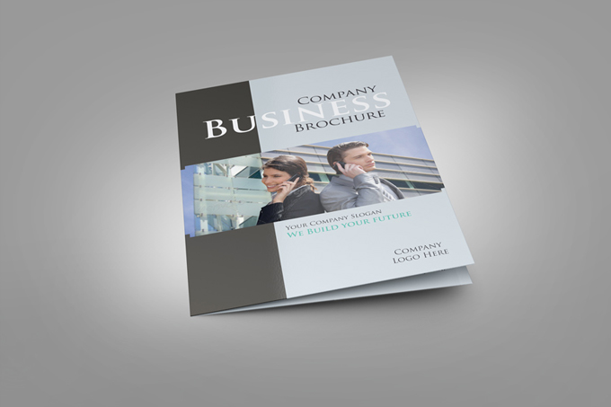 4xA4 Brochure Mock-up