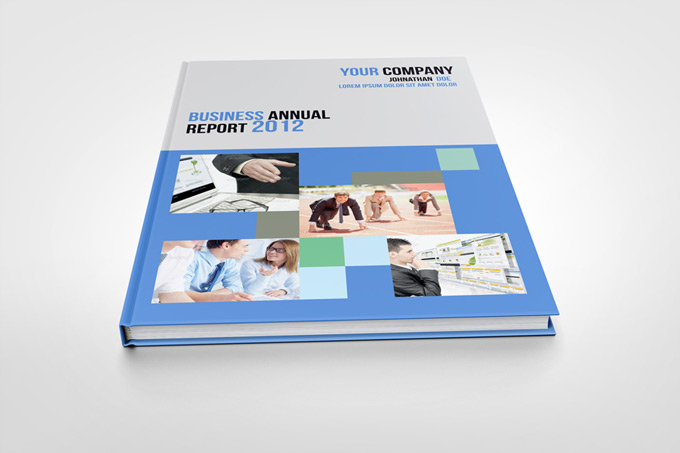 Photorealistic Catalog / Report Mock-up