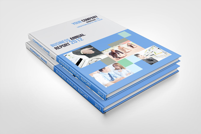 Photorealistic Catalog / Report Mock-up