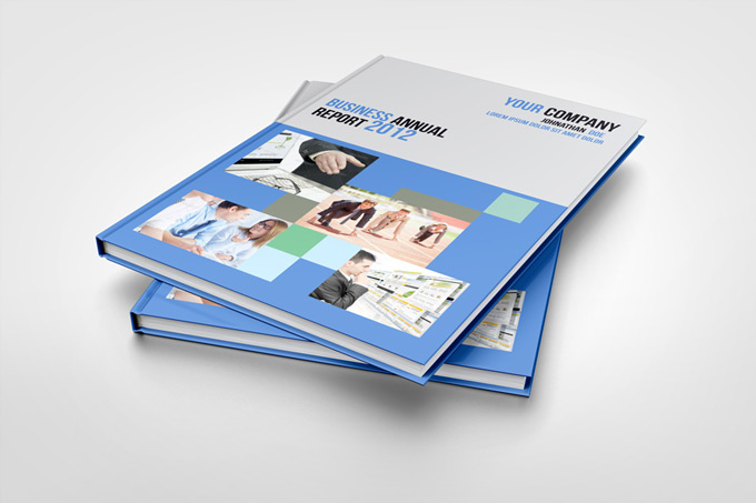 Photorealistic Catalog / Report Mock-up