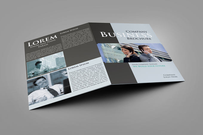 4xA4 Brochure Mock-up