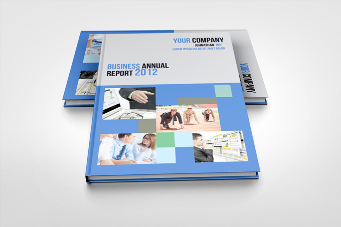 Photorealistic Catalog / Report Mock-up