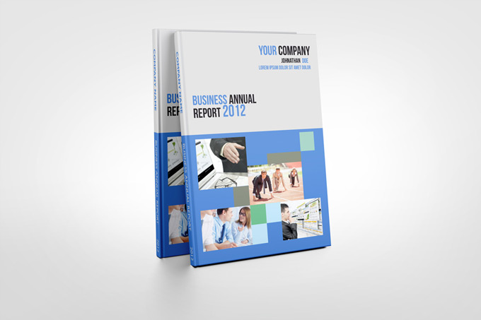 Photorealistic Catalog / Report Mock-up