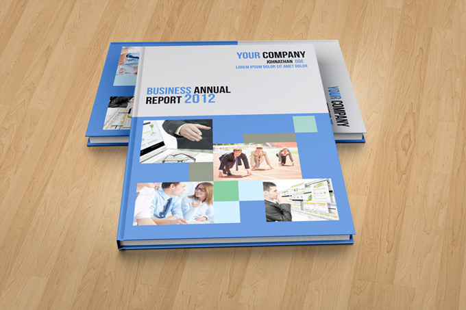 Photorealistic Catalog / Report Mock-up