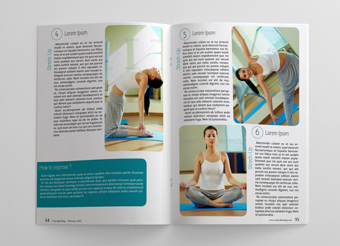 48 Pages Food Magazine Template