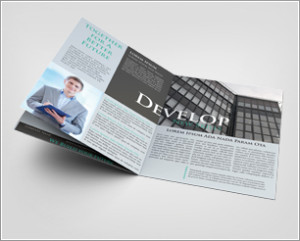 4xA4 Brochure Mock-up