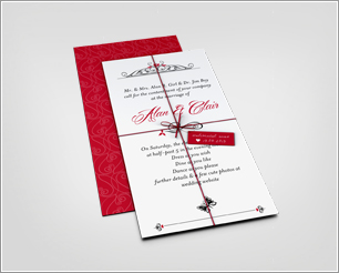 DL Invitation Card Mock-Up