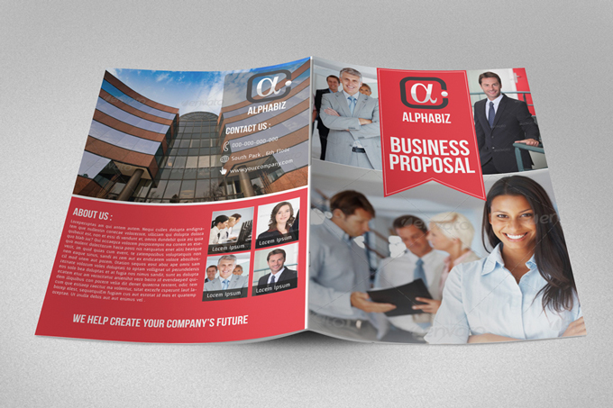 Business Proposal Template “AlphaBiz”