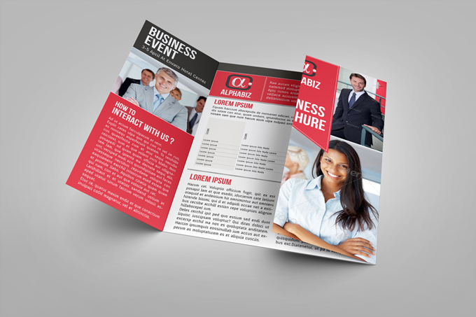 Gate Fold Brochure Mock-Up