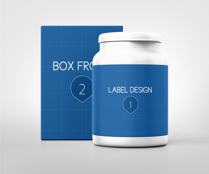 Pharmaceutical Container Mock-Up V2