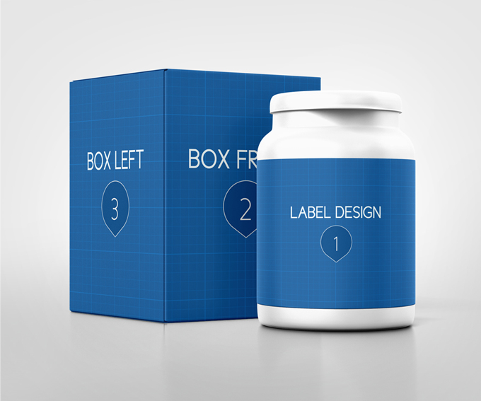 Pharmaceutical Container Mock-Up V2
