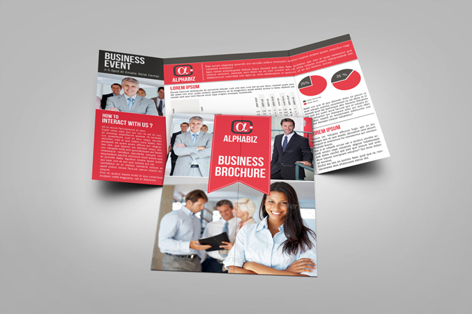 Gate Fold Brochure Mock-Up