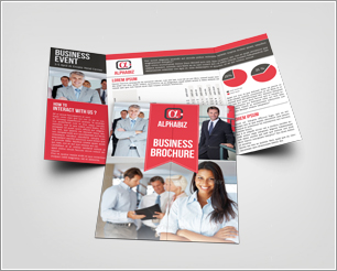 Gate Fold Brochure Mock-Up