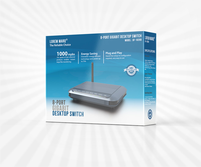 Product Package Display Mockup