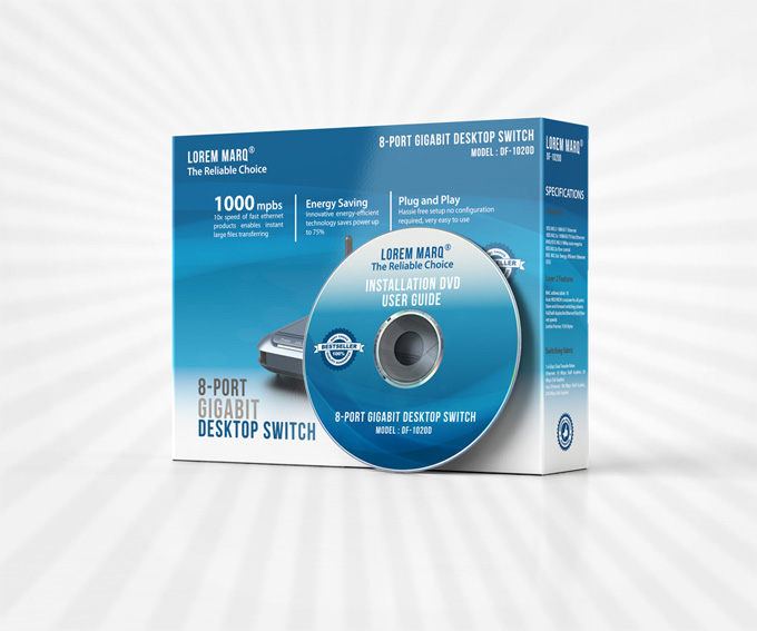 Product Package Display Mockup