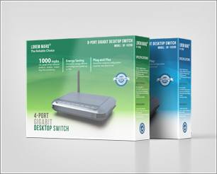 Product Package Display Mockup