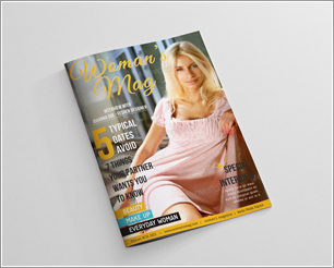 24 Pages Woman's Magazine Template