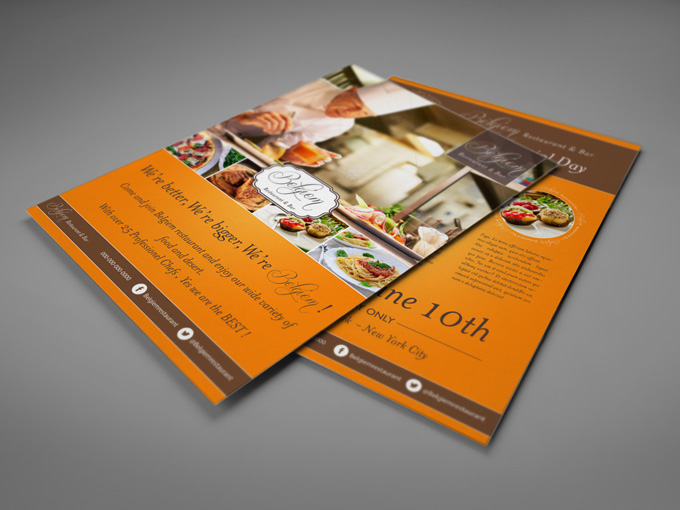 Restaurant Flyer Template