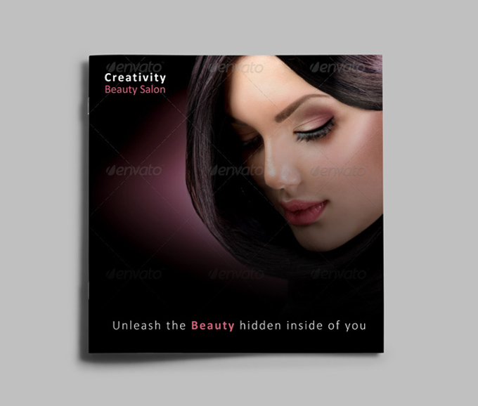 Hair Style Catalog Template