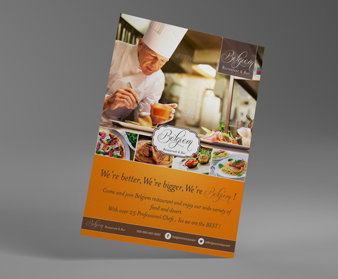 Restaurant Flyer Template